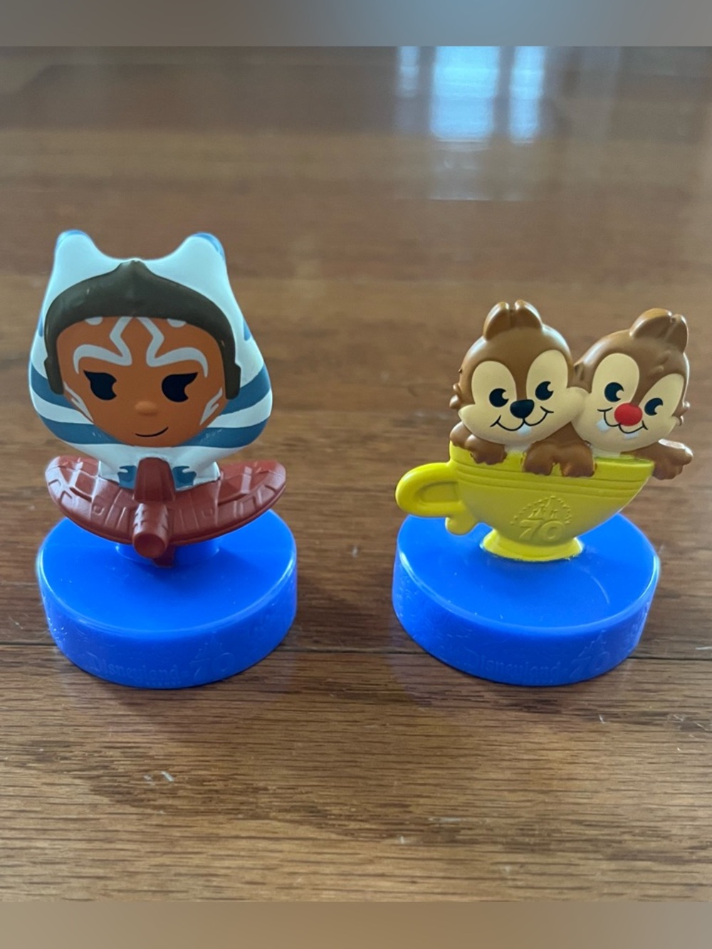 Disneyland 70th Anniversary McDonald's Star Wars Asoka and Chip and Dale